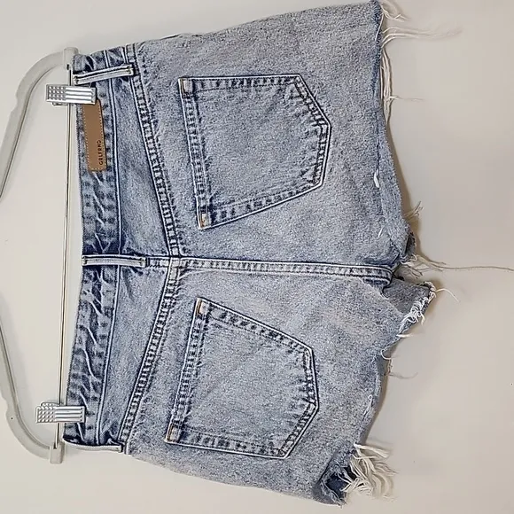 Grlfrnd Helena Short Women's Light Blue Denim Shorts Size 28
