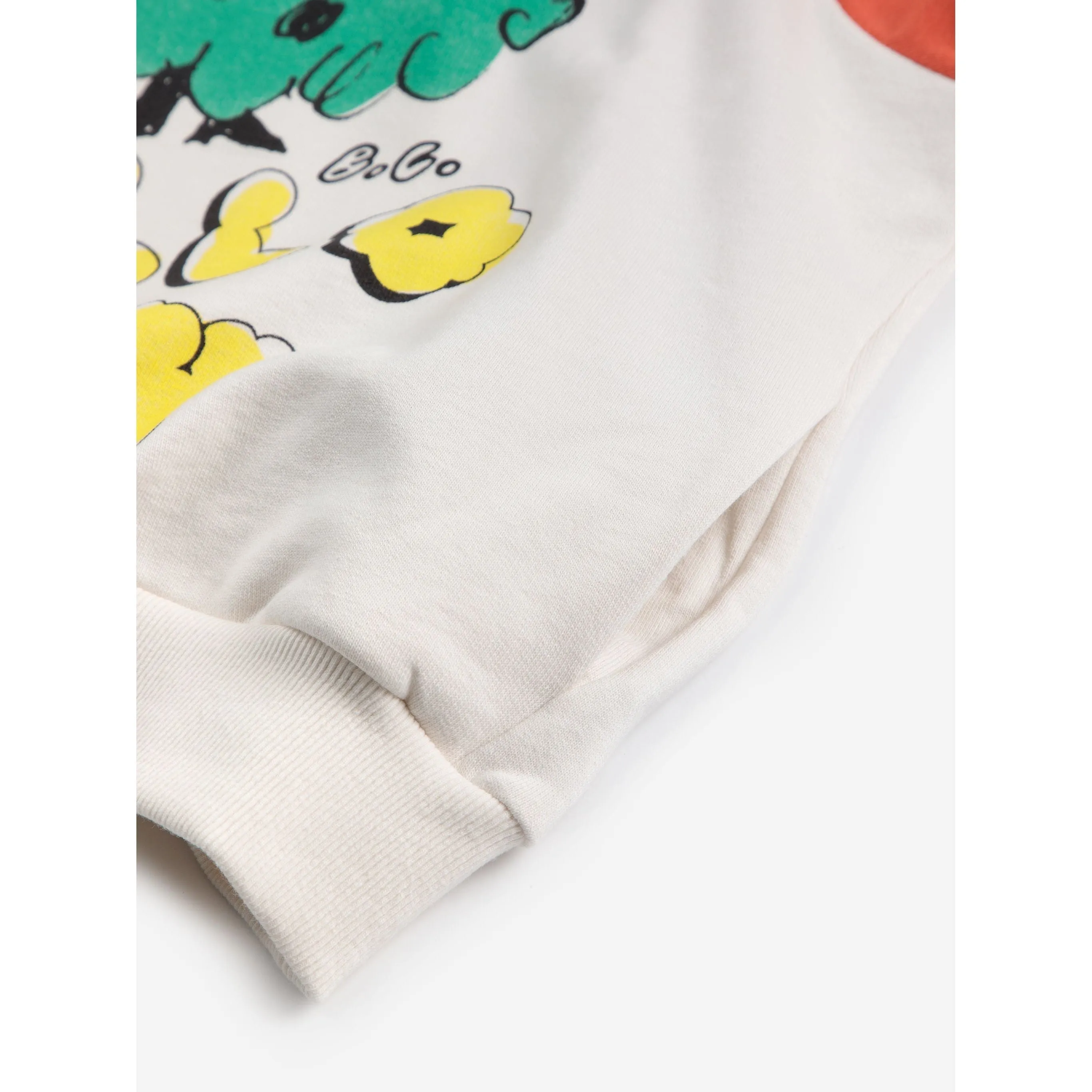 Hello Joy Ranglan Sleeves Hoodie