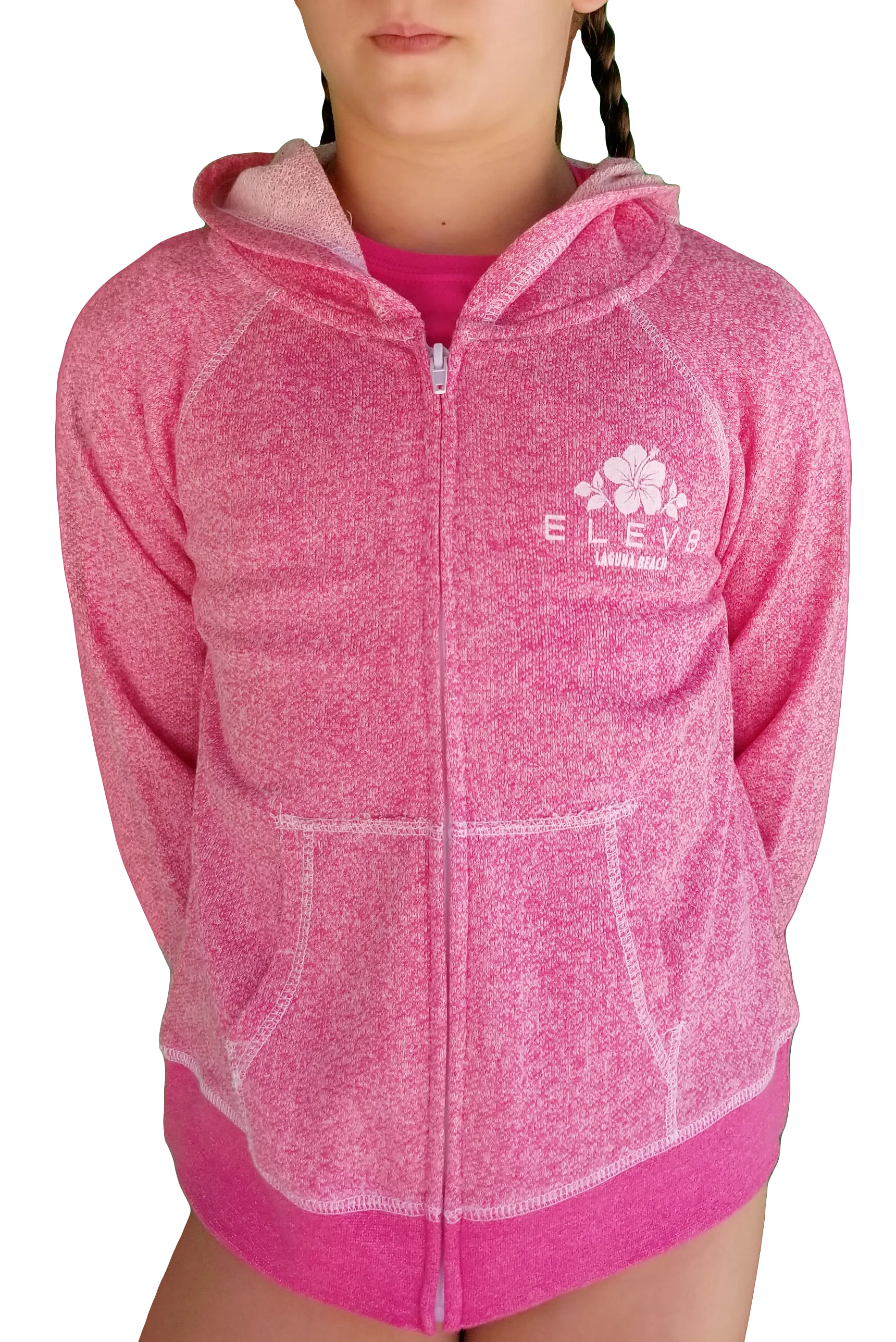 Hibiscus Zip Up - Lil Kid's