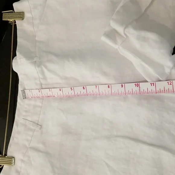 High Waisted Linen Dress Shorts