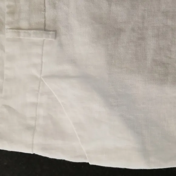 High Waisted Linen Dress Shorts