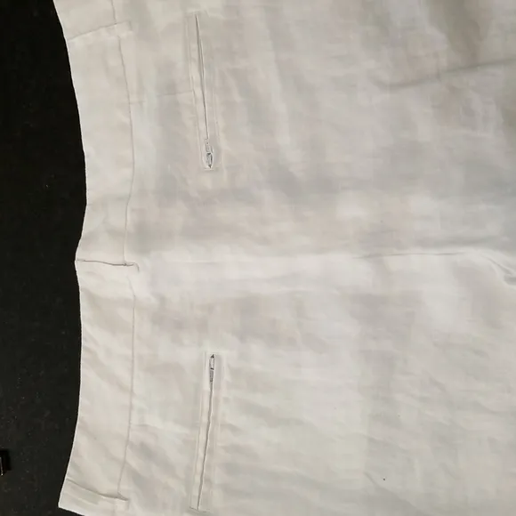 High Waisted Linen Dress Shorts