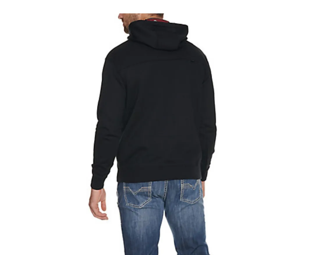 Hooey Men's Lock-Up Black Hoodie -HH1177BK