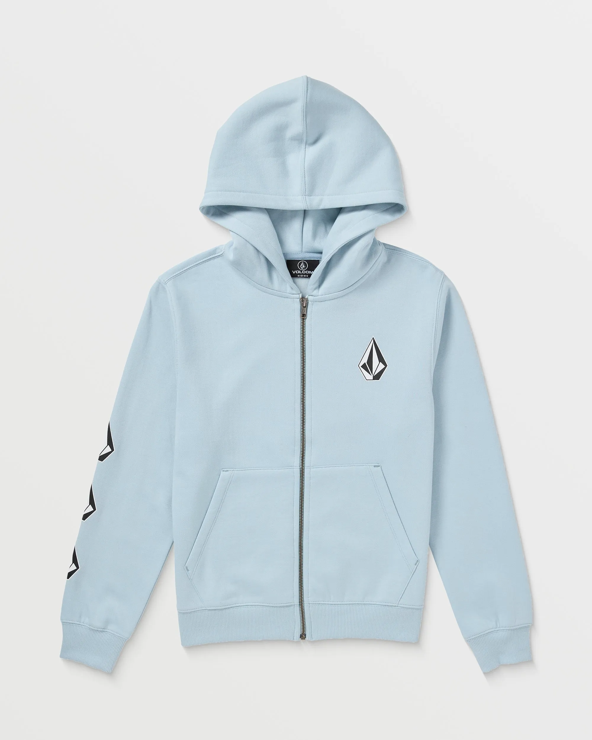 Iconic Stone Zip Hoodie - ICE BLUE - (KIDS)