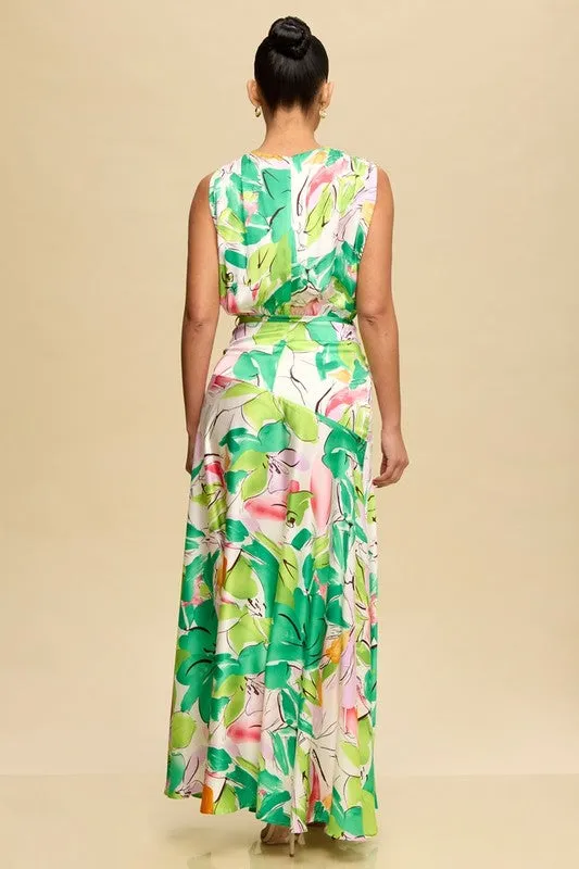 ISLAND MAXI SLIT DRESS