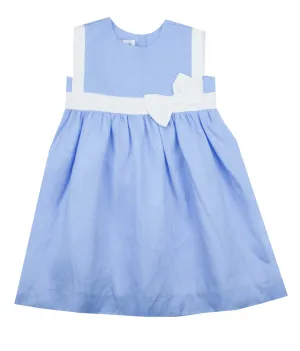 Jack & Teddy Blue Linen Dress