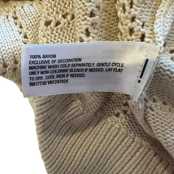 Jennifer Lopez Future Collective Cream Cardigan Duster Sweater 1X NWT