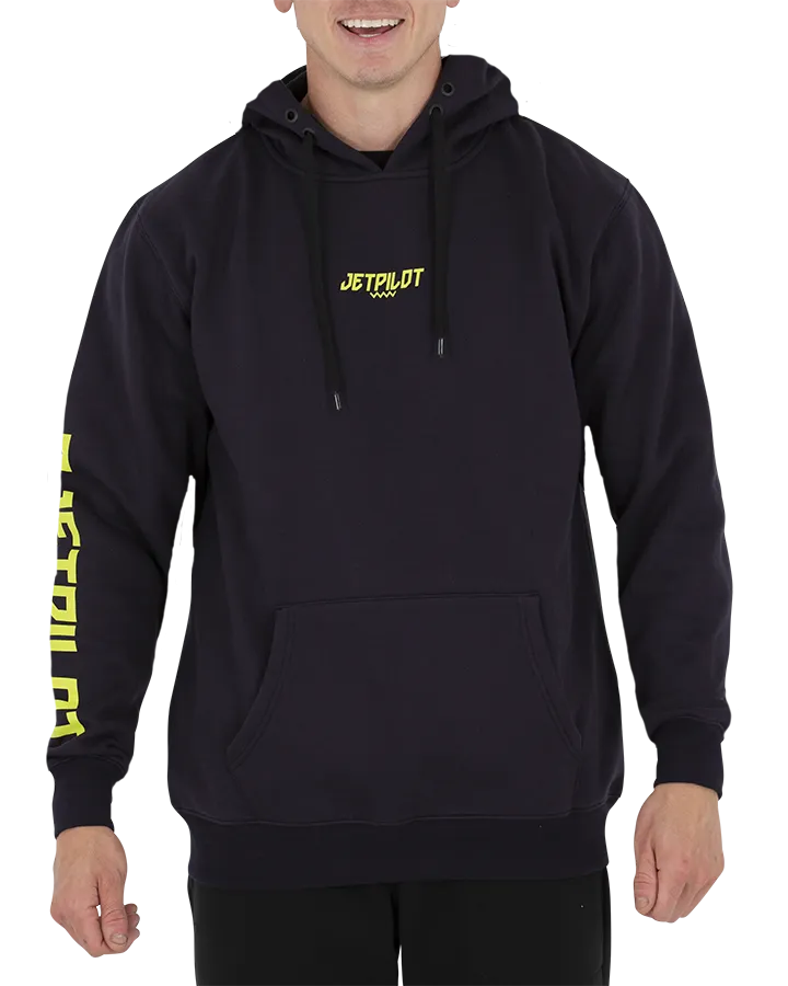 Jetpilot Bright Spark Mens P/O Hoodie - Navy