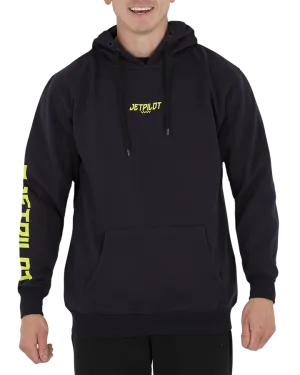 Jetpilot Bright Spark Mens P/O Hoodie - Navy