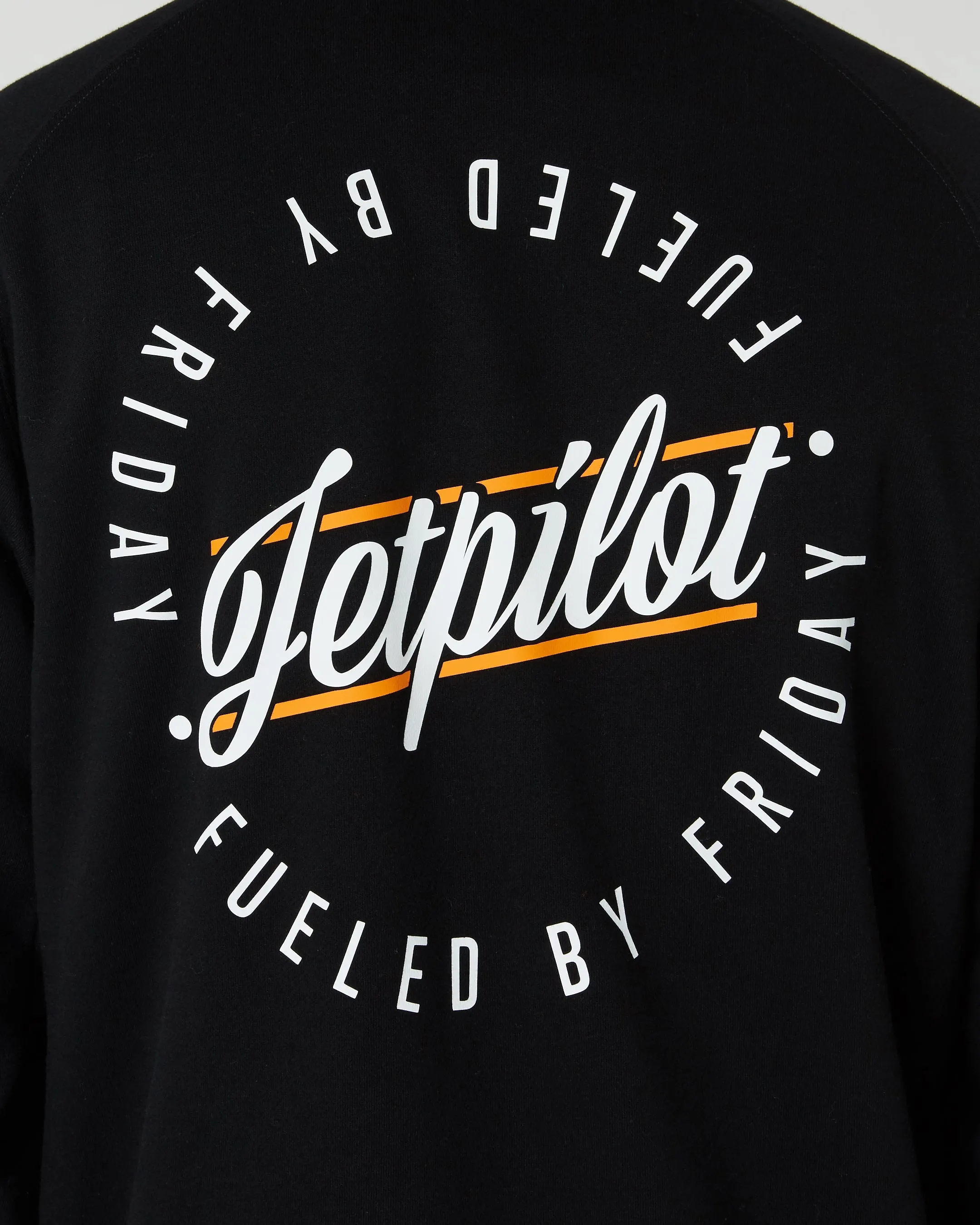 Jetpilot Friday Mens Zip-Up Hoodie - Black