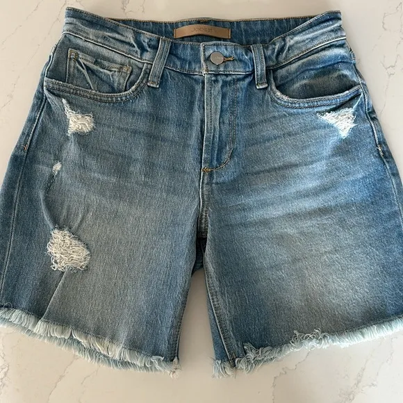 Joe’s The Lara Ripped Denim Shorts, 26