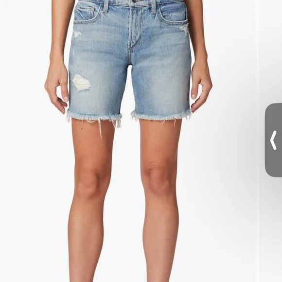 Joe’s The Lara Ripped Denim Shorts, 26