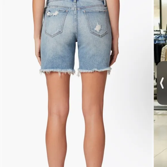 Joe’s The Lara Ripped Denim Shorts, 26