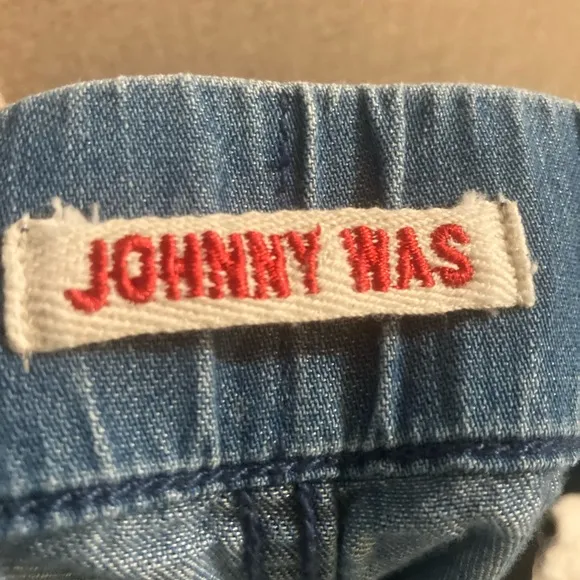 Johnny Was Denim shorts