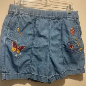 Johnny Was Denim shorts