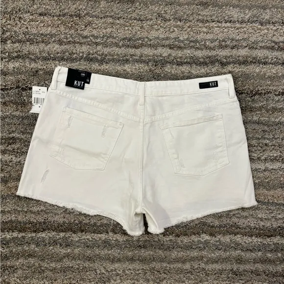 KUT From The Kloth High Rise Jane Shorts Sz 16 NWT | KUT High Rise Denim Shorts
