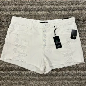 KUT From The Kloth High Rise Jane Shorts Sz 16 NWT | KUT High Rise Denim Shorts