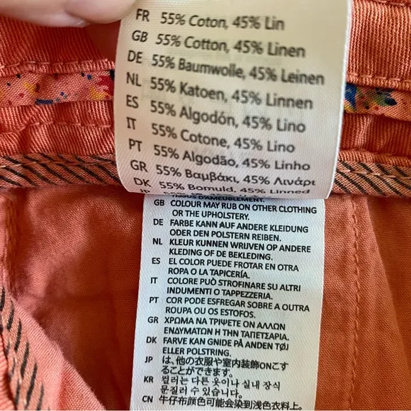 LAB DIP Kate cotton/linen shorts