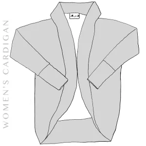 Ladies' Cocoon Cardigan