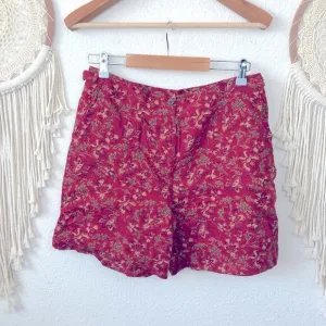 Lauren Ralph Lauren floral print linen shorts petite 12