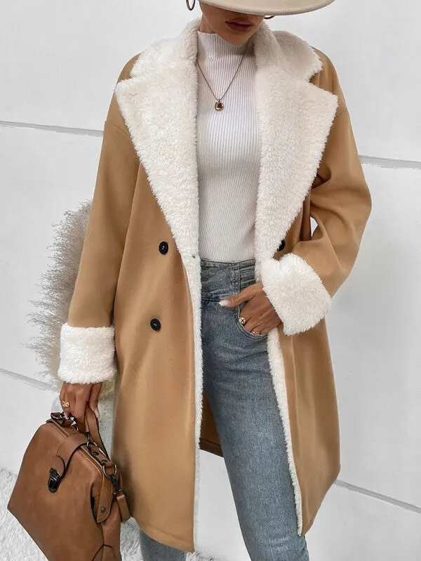 Leisure Woolen Coat For Women