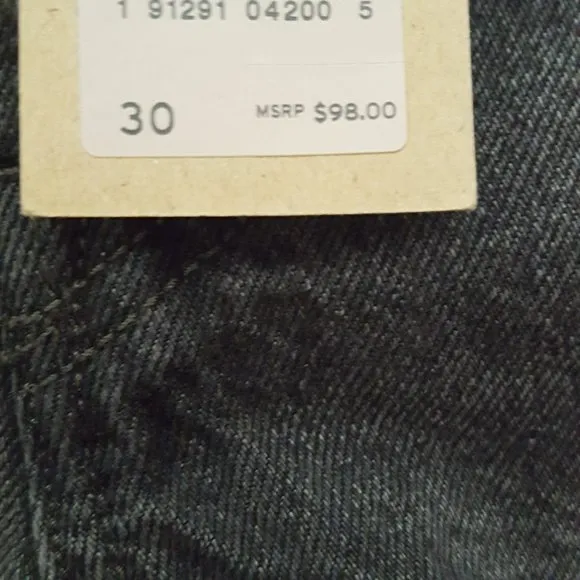 Levi Wedgie Button Fly shorts NWT 30