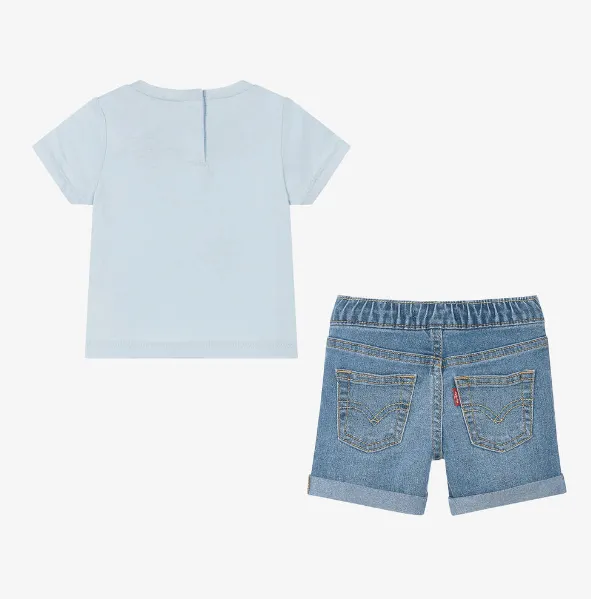 Levi's Denim Shorts & T-Shirt Set