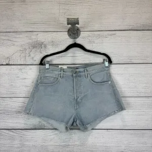 Levi's Made &amp; Crafted Women's Light Washed High Rise Cheeky Denim Shorts Size 30