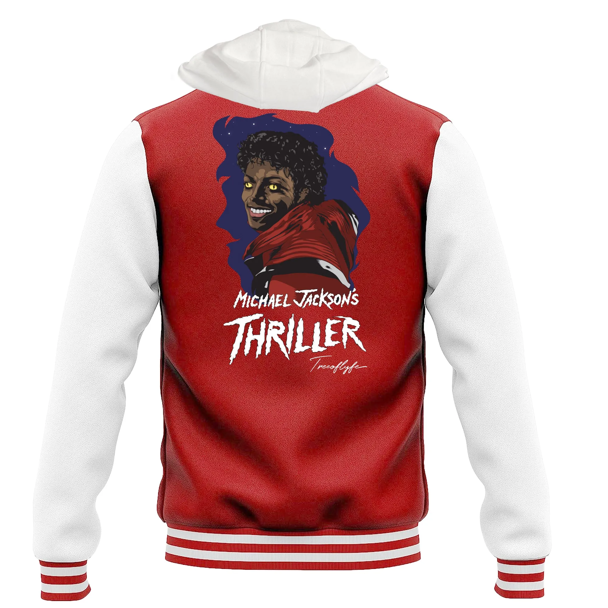 Life is a Thriller Mens Varsity Jacket