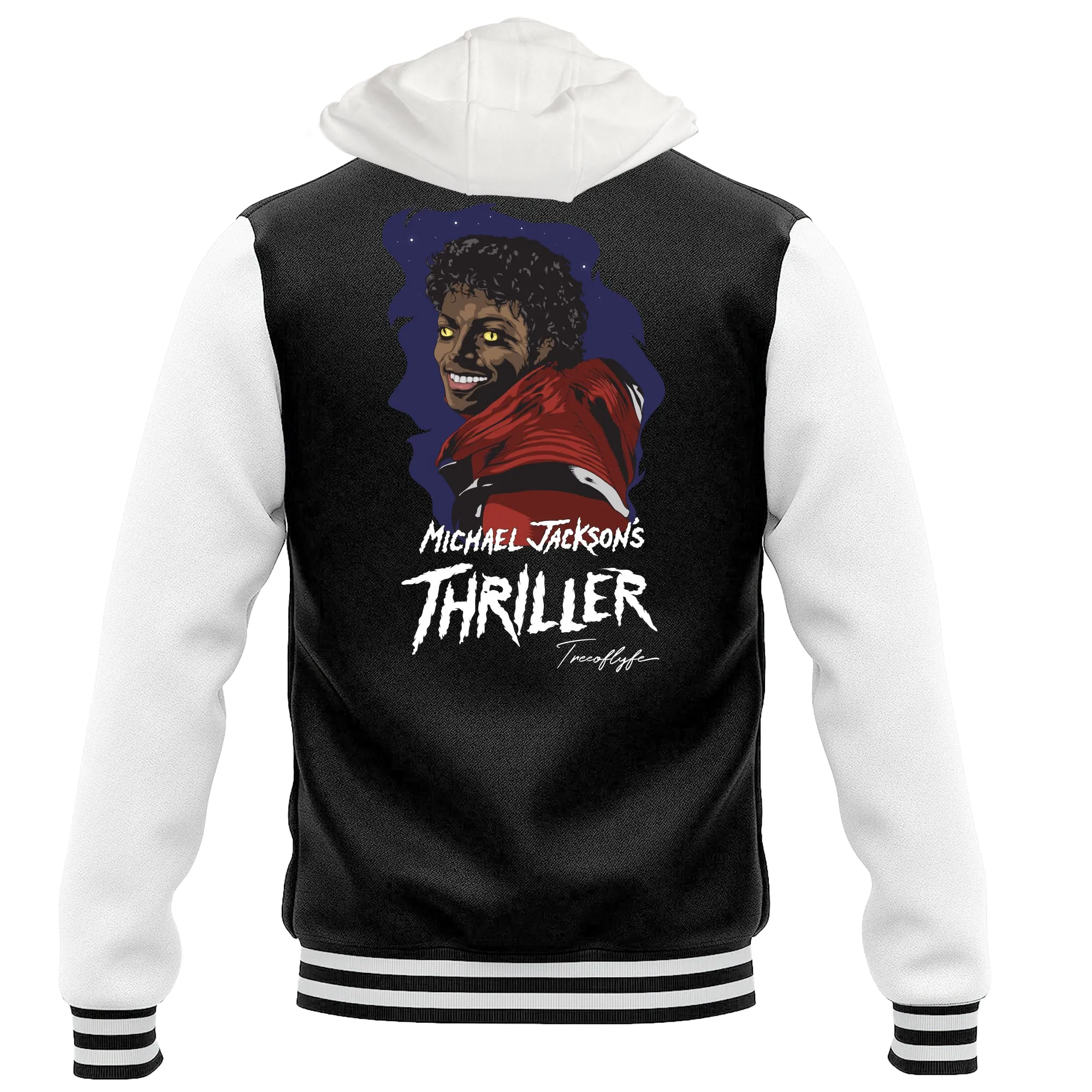 Life is a Thriller Mens Varsity Jacket