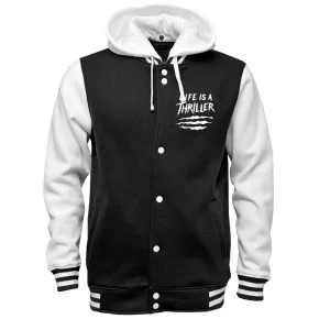 Life is a Thriller Mens Varsity Jacket