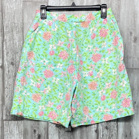 Lilly Pulitzer Vintage White Label Bermuda Shorts [6070]