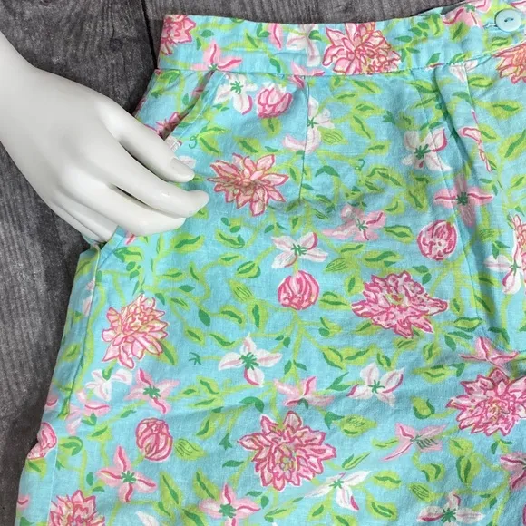 Lilly Pulitzer Vintage White Label Bermuda Shorts [6070]