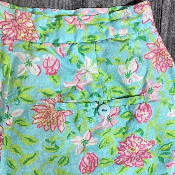 Lilly Pulitzer Vintage White Label Bermuda Shorts [6070]