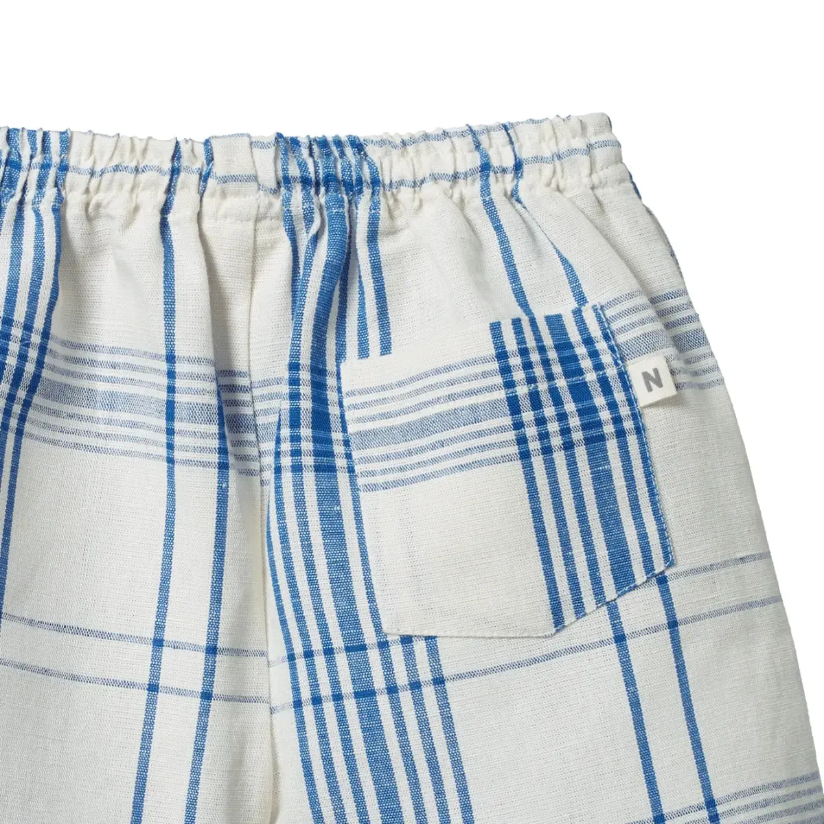 Linen Rafferty Shorts - Clyde Check
