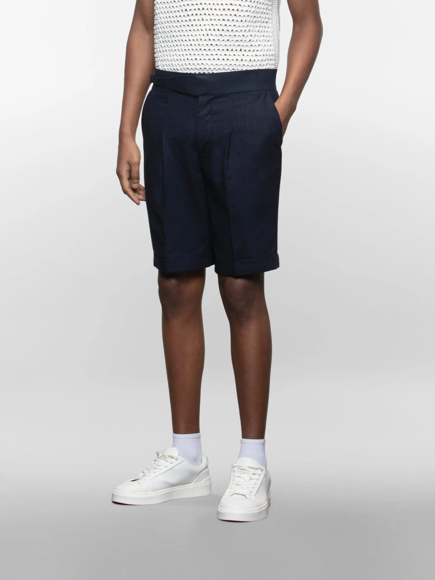 Linen shorts