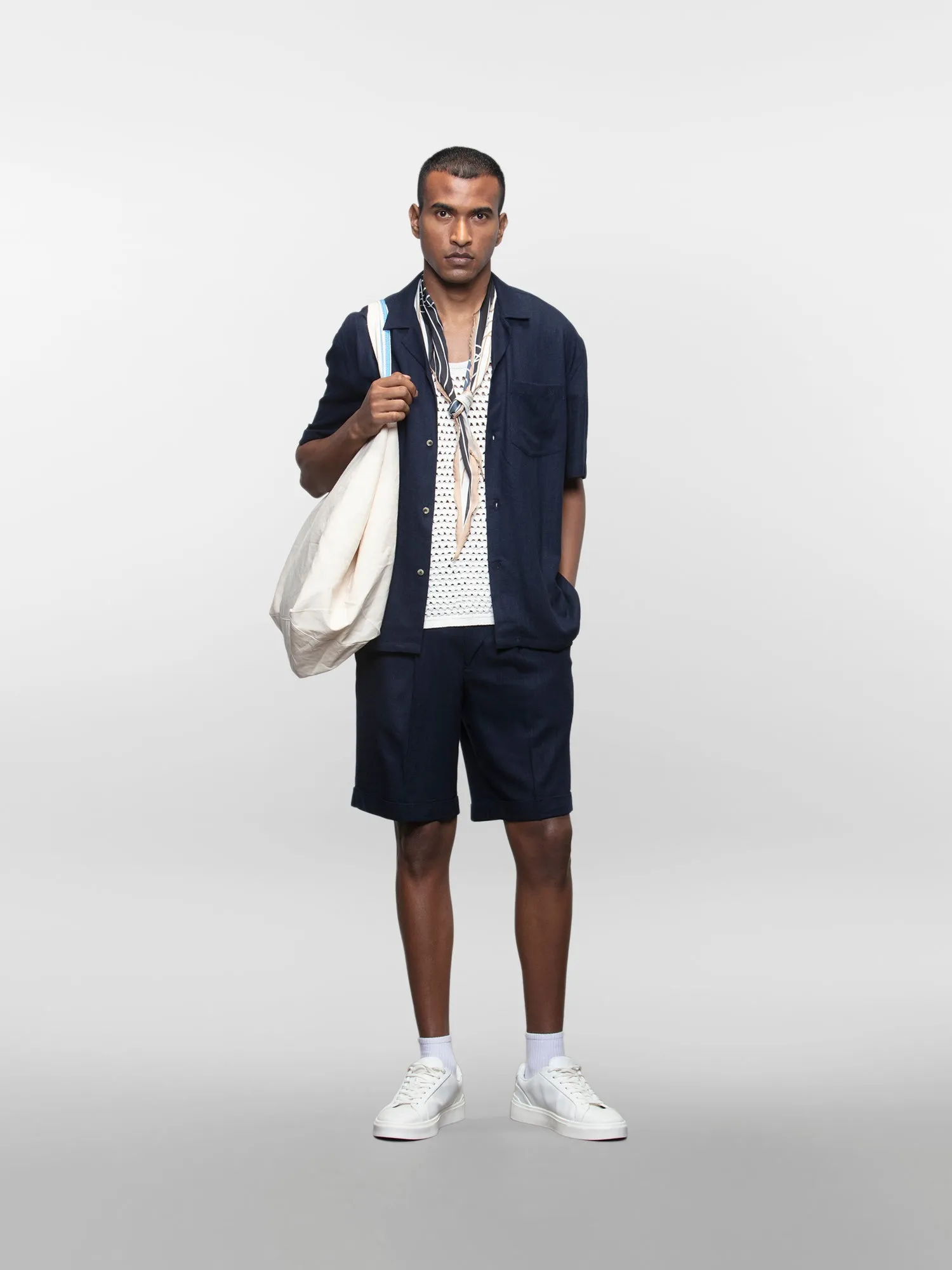 Linen shorts