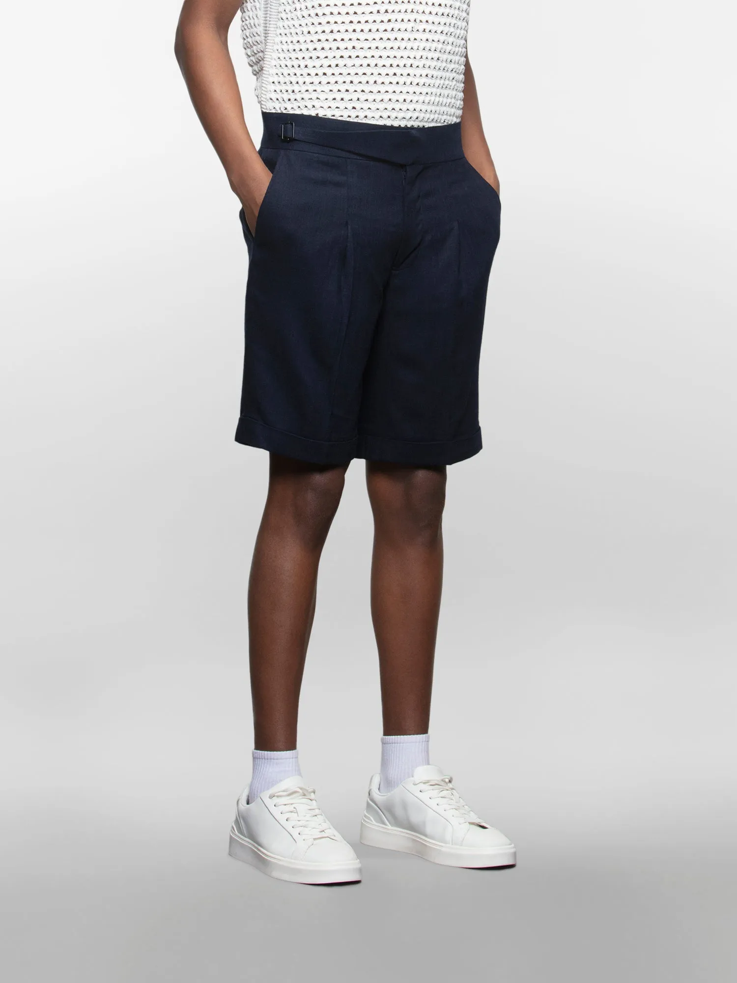 Linen shorts