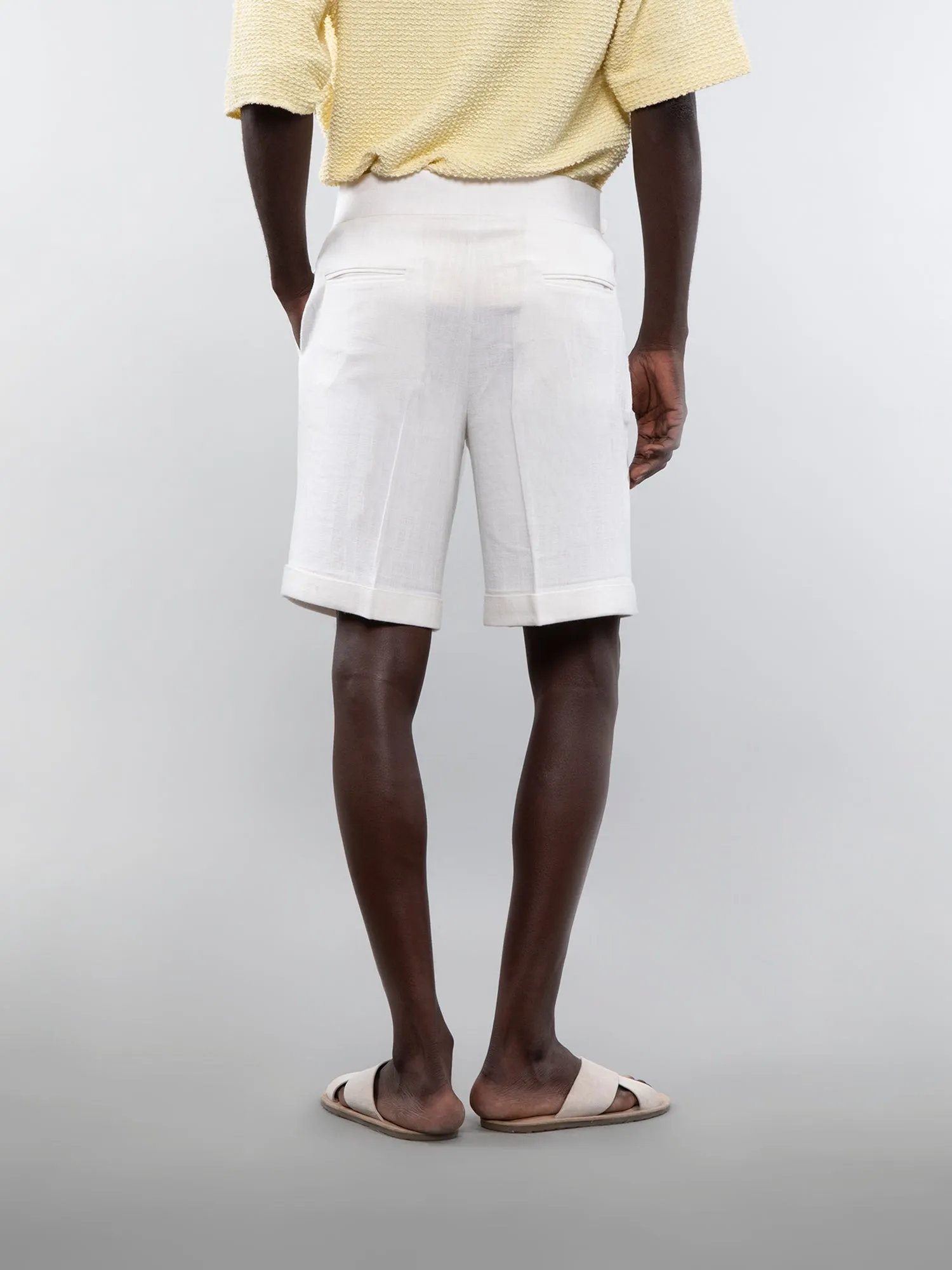 Linen shorts