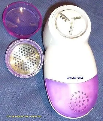LINT REMOVER SHAVER BATTERY POWERED USES 2 X AA BATTERY - NEW.