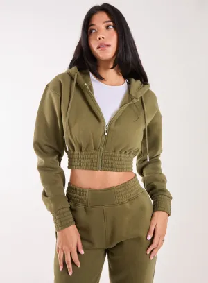 Long Sleeve Zip Up Hoodie