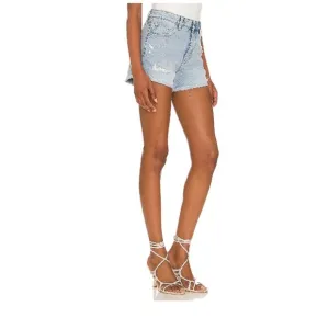 LOVER’S &amp; FRIENDS JAMIE HIGH RISE CUFFED DENIM SHORTS SIZE 25