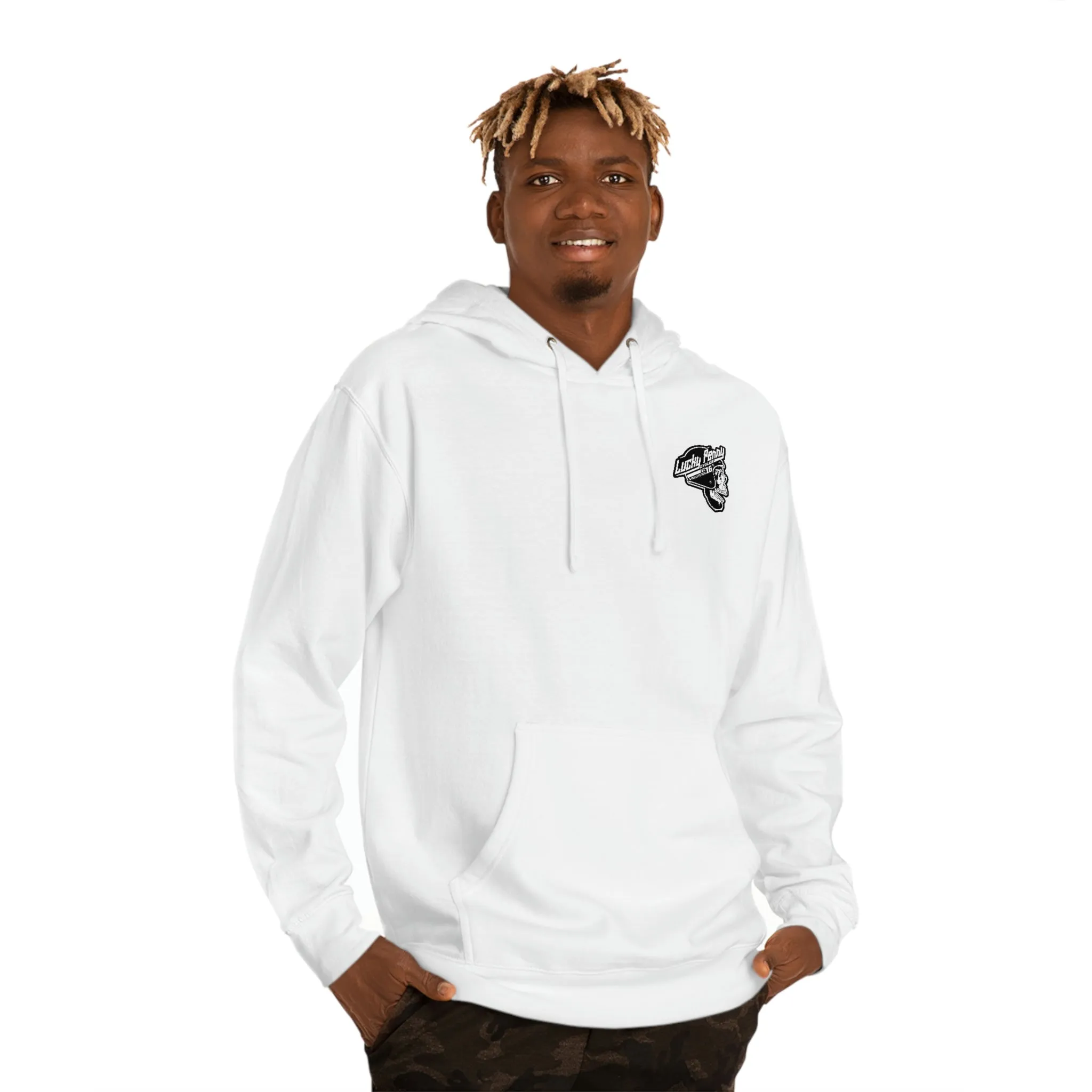 Lucky Penny Cycles Houston Skyline Hooded Sweatshirt