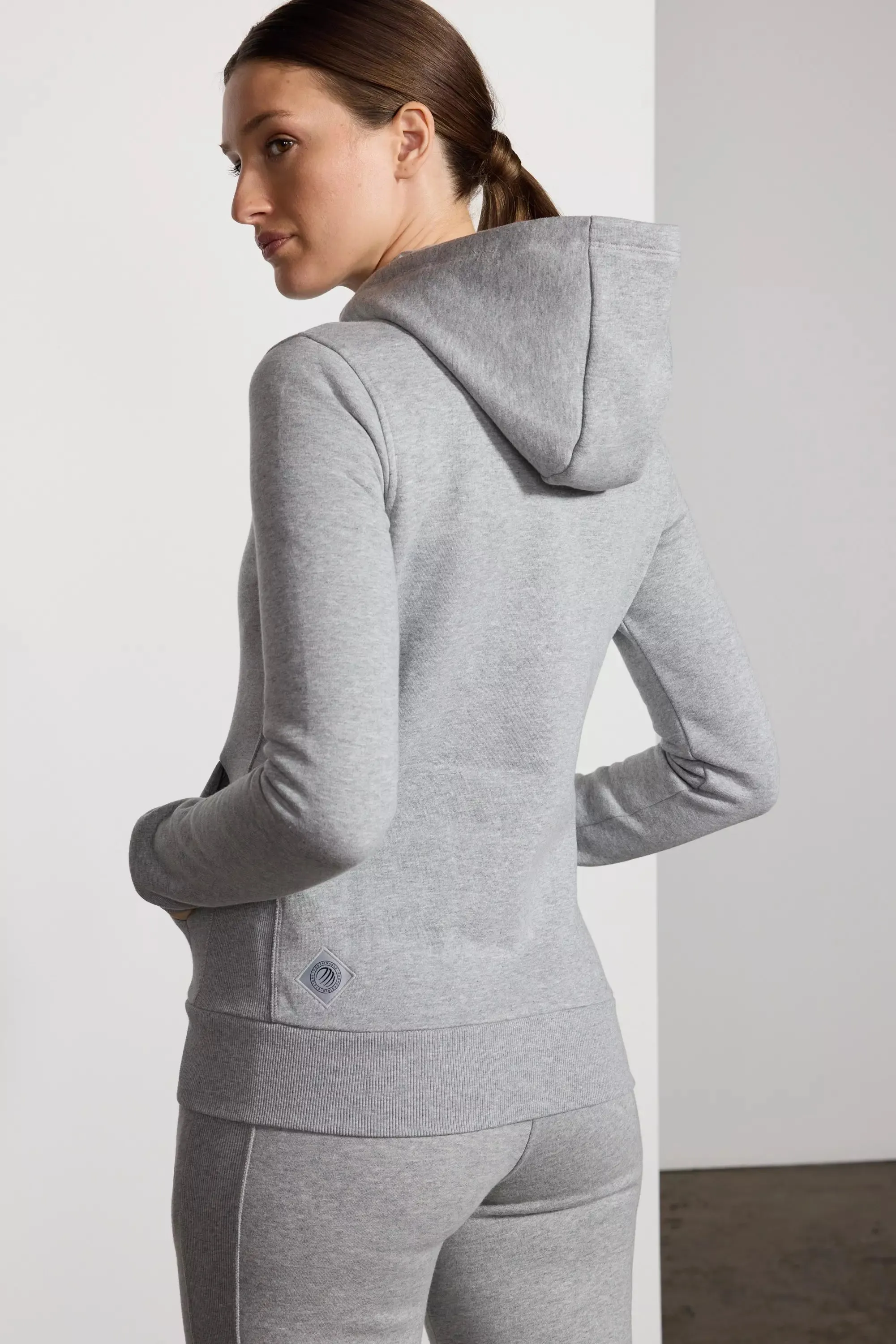 Luxefleece Zip-Up Hoodie - Htr Concrete