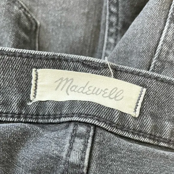 Madewell Black High Rise Denim Shorts Size 29