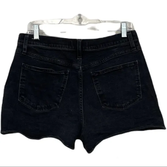 Madewell Black High Rise Denim Shorts Size 29