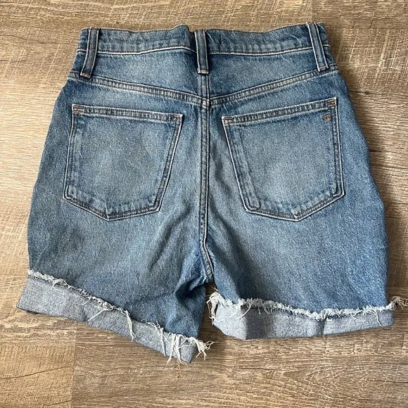 Madewell High-Rise Denim Mid-Length Shorts Size 27