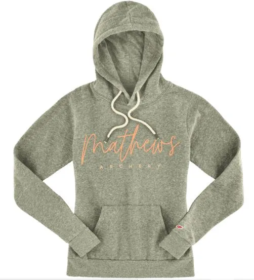 MATHEWS WOMENS SCRIPT HOODIE