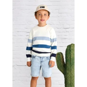 Mayoral Boys Bleach Denim Shorts 237