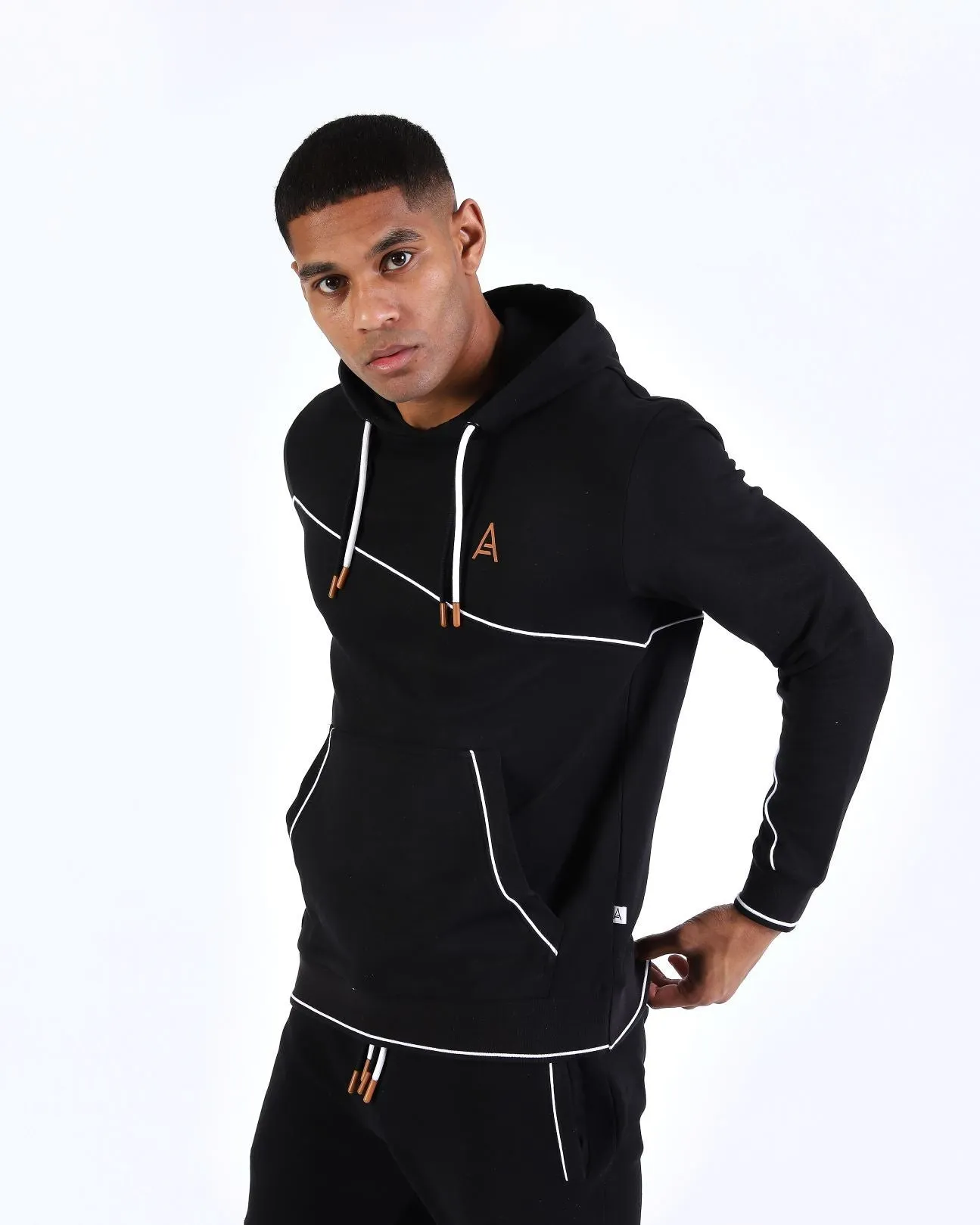 Men's Black Cole Hoodie
